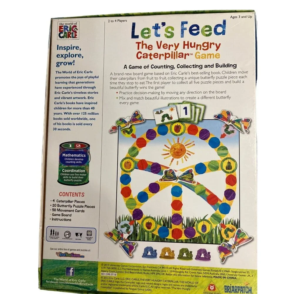 Eric Carle Lets Feed The Very Hungry Caterpillar Game
